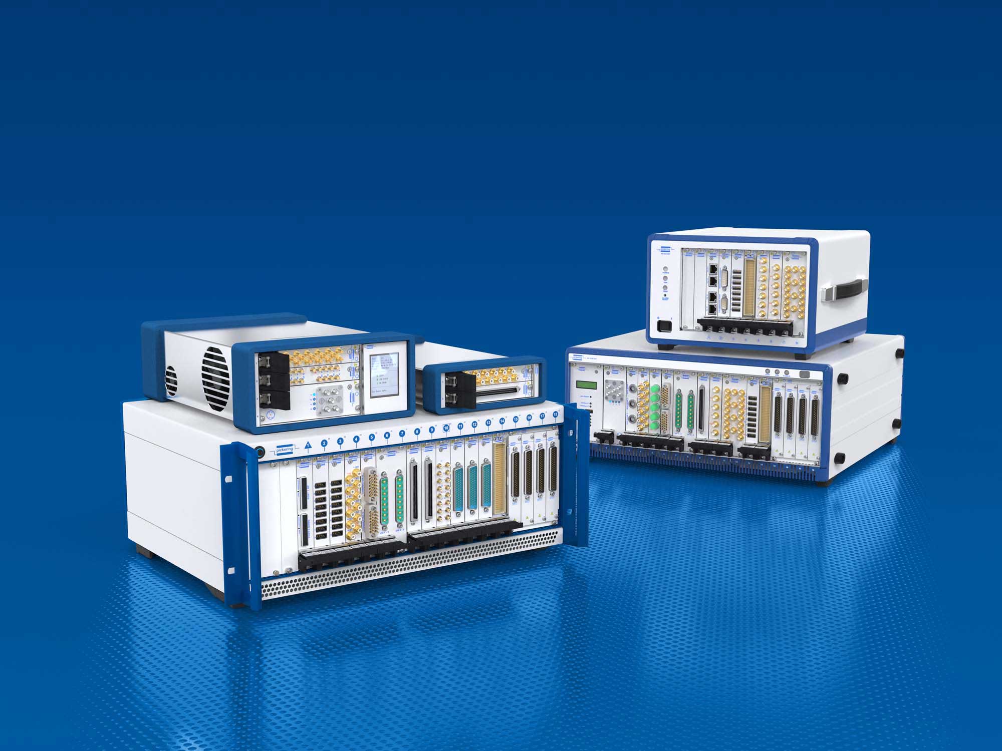Pickering PXI and PXIe switching and simulation systems