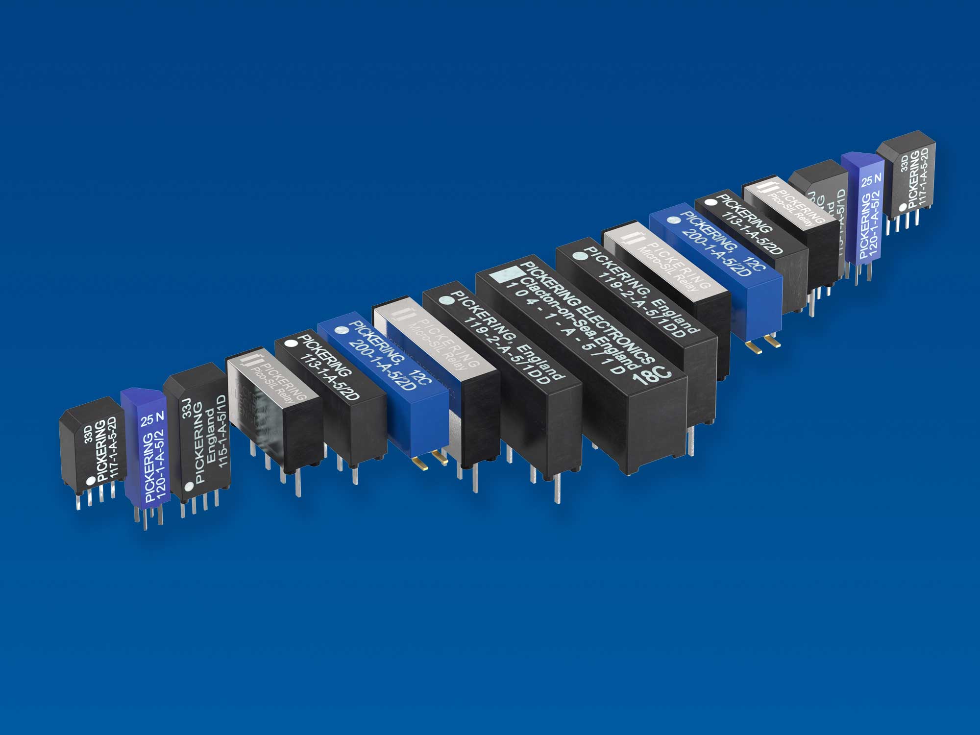 Pickering Electronics reed relays range